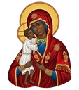 ISF — the Mother of God holding the Christ Child